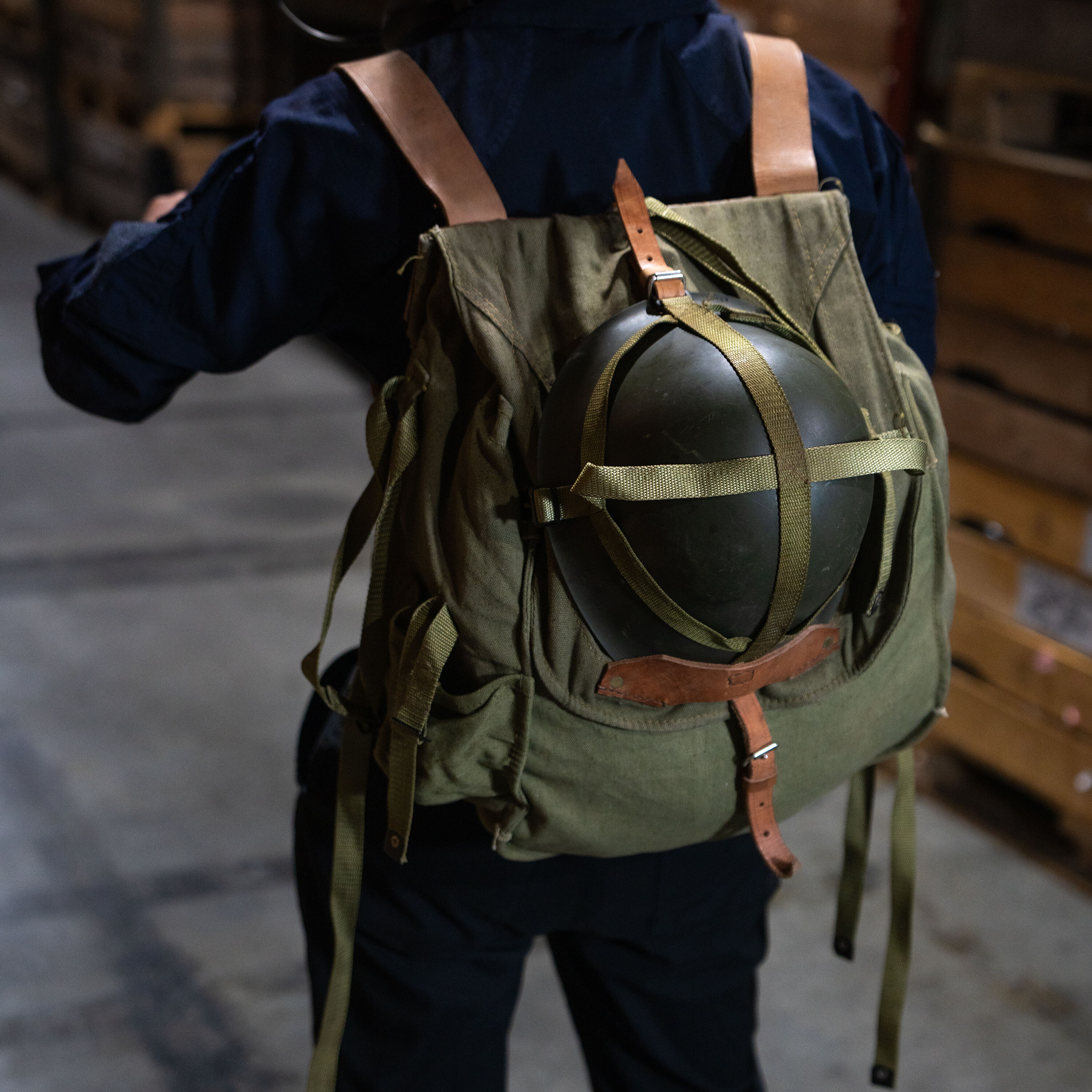 Military canvas backpack sale